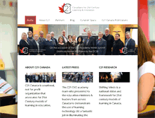 Tablet Screenshot of c21canada.org